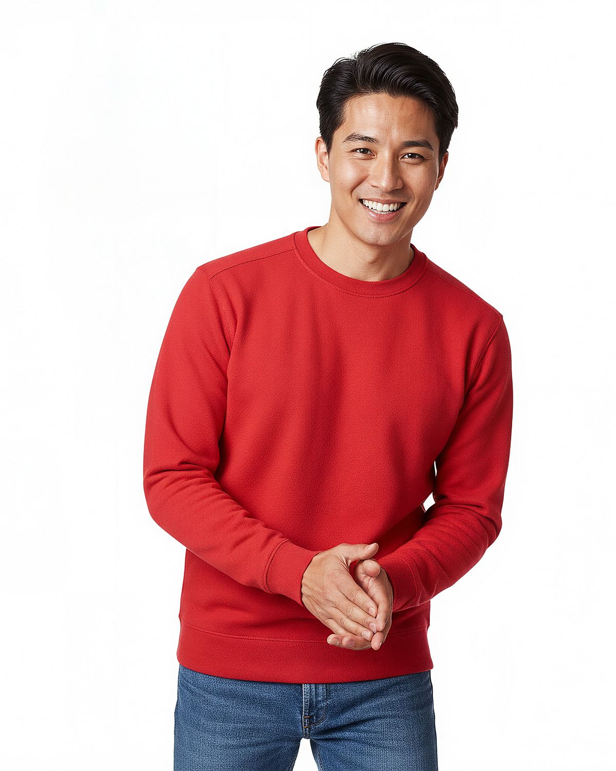 Clique Haven Recycled Mens Crewneck Sweatshirt 17