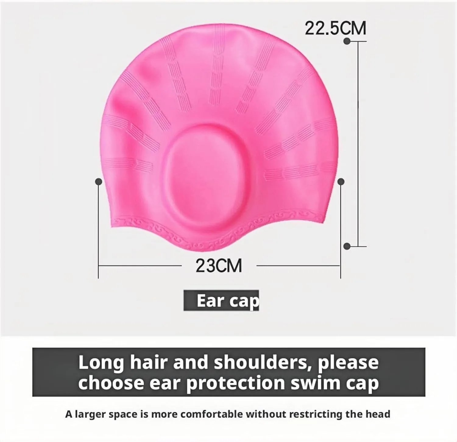 Silicone Non-Slip Swim Cap 2