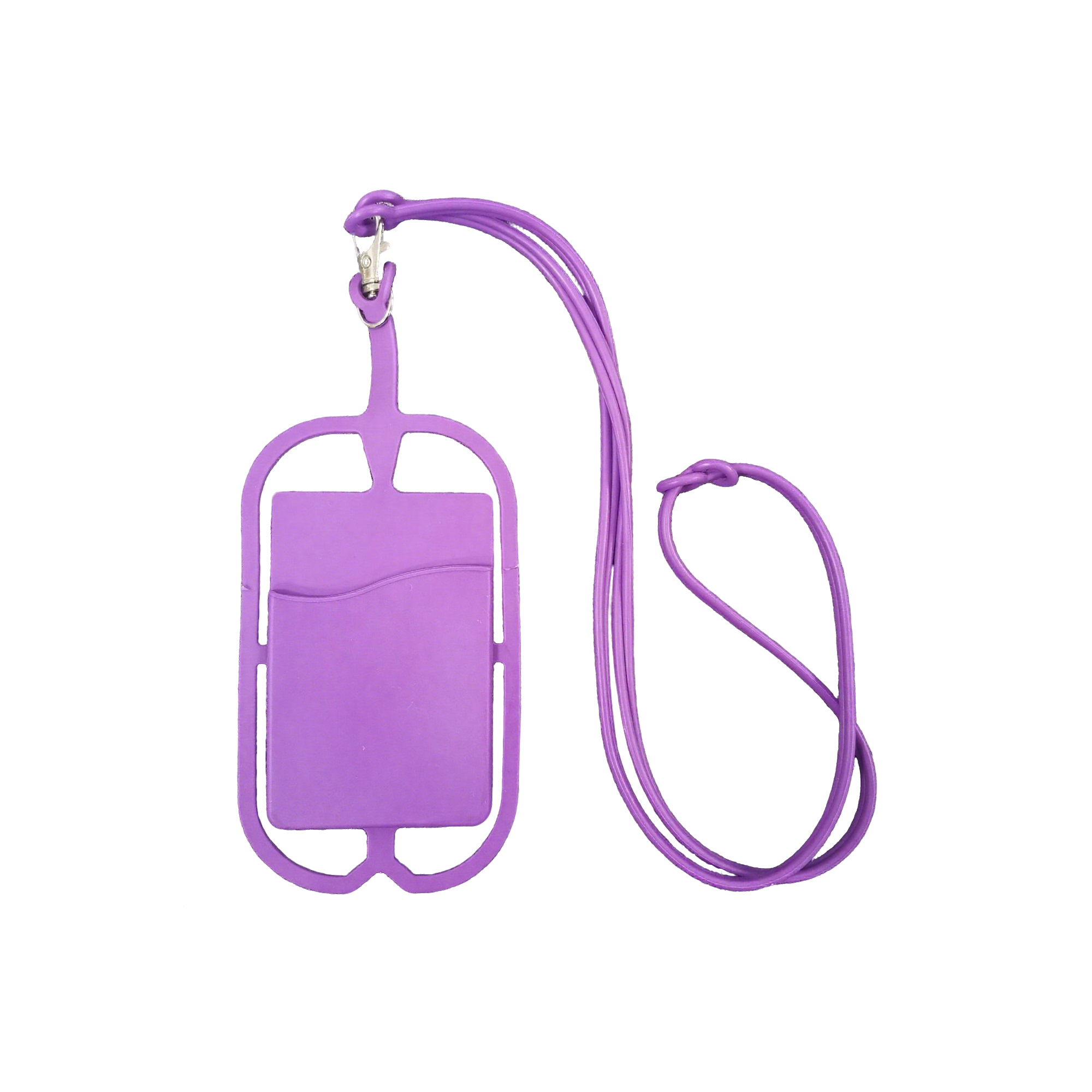 Silicone Lanyard Phone Wallet With Holder 14