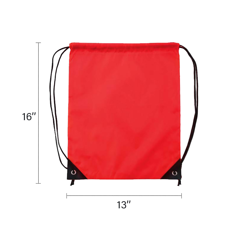 13"x16" Drawstring Backpack Bag for Party Gym Sport Trip 2
