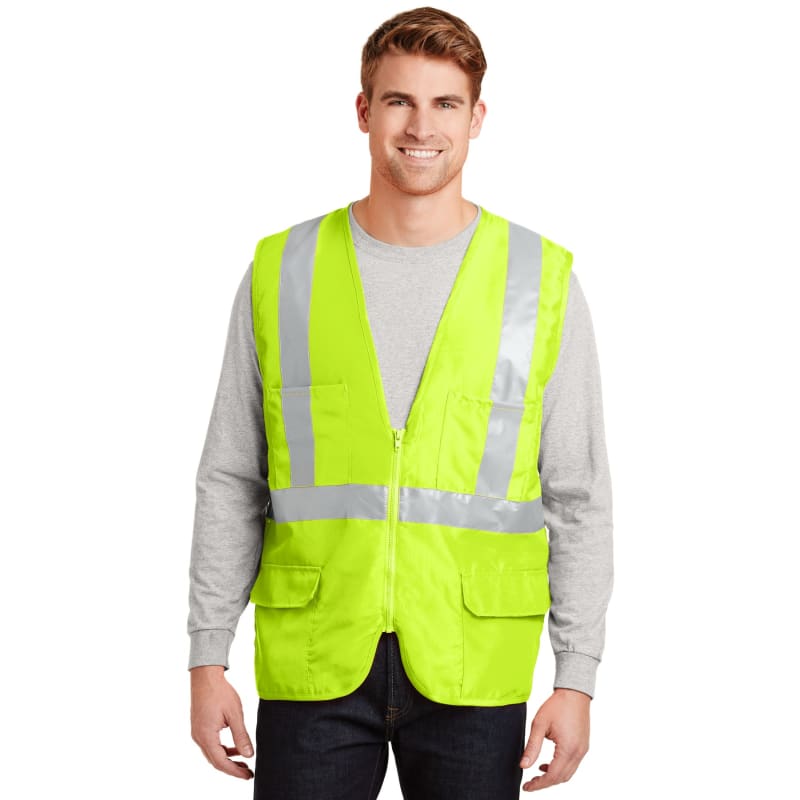 CornerStone - ANSI 107 Class 2 Mesh Back Safety Vest. 2