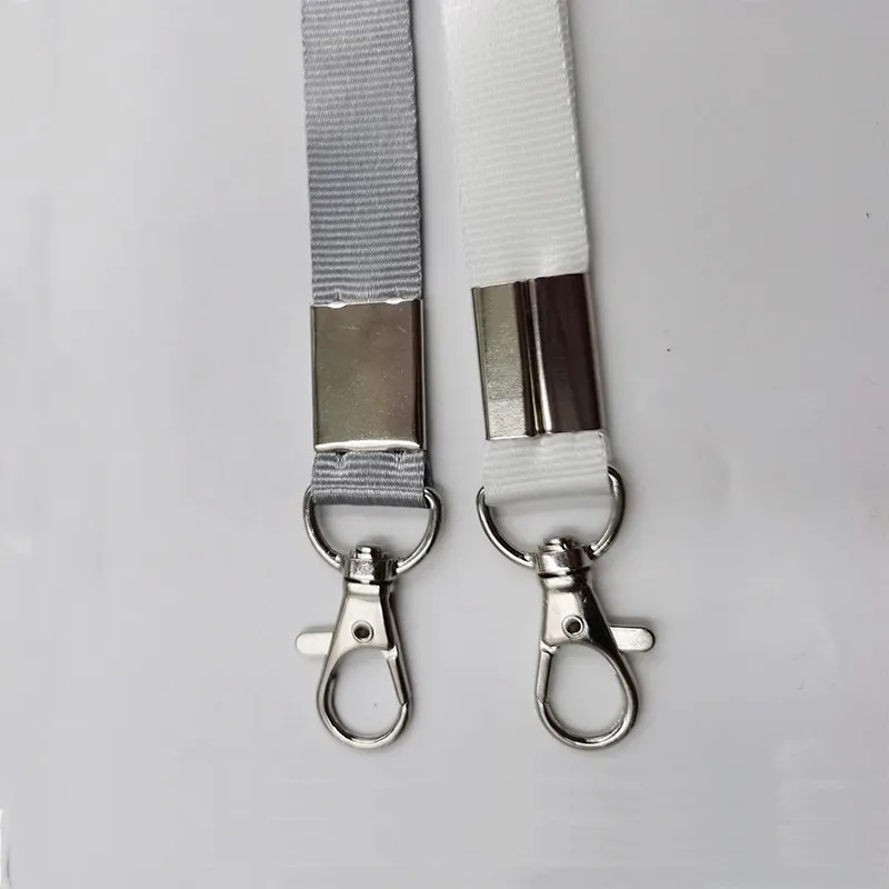 Coloured webbing ID badge lanyard 4
