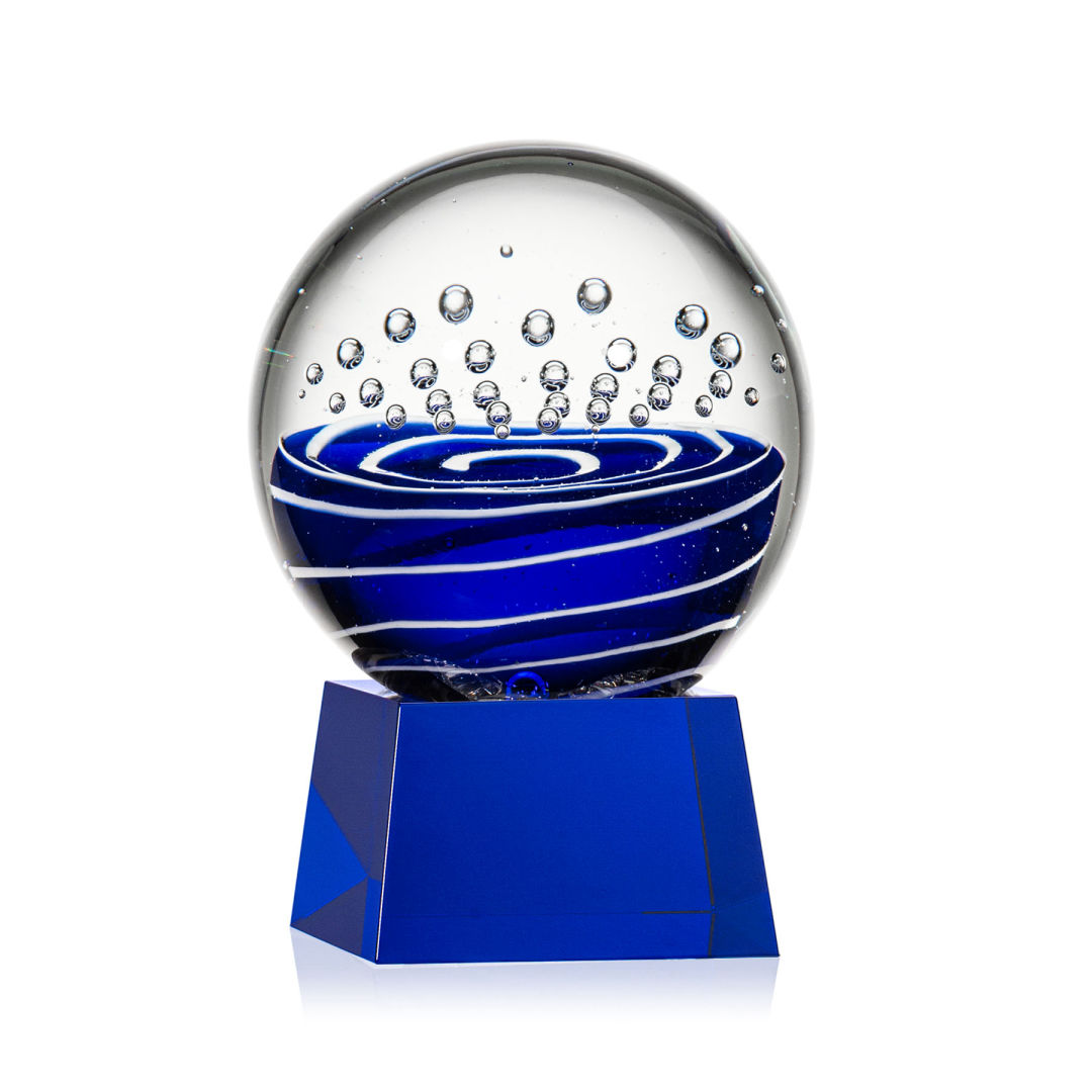 Tranquility Award on Robson Base - Blue 3