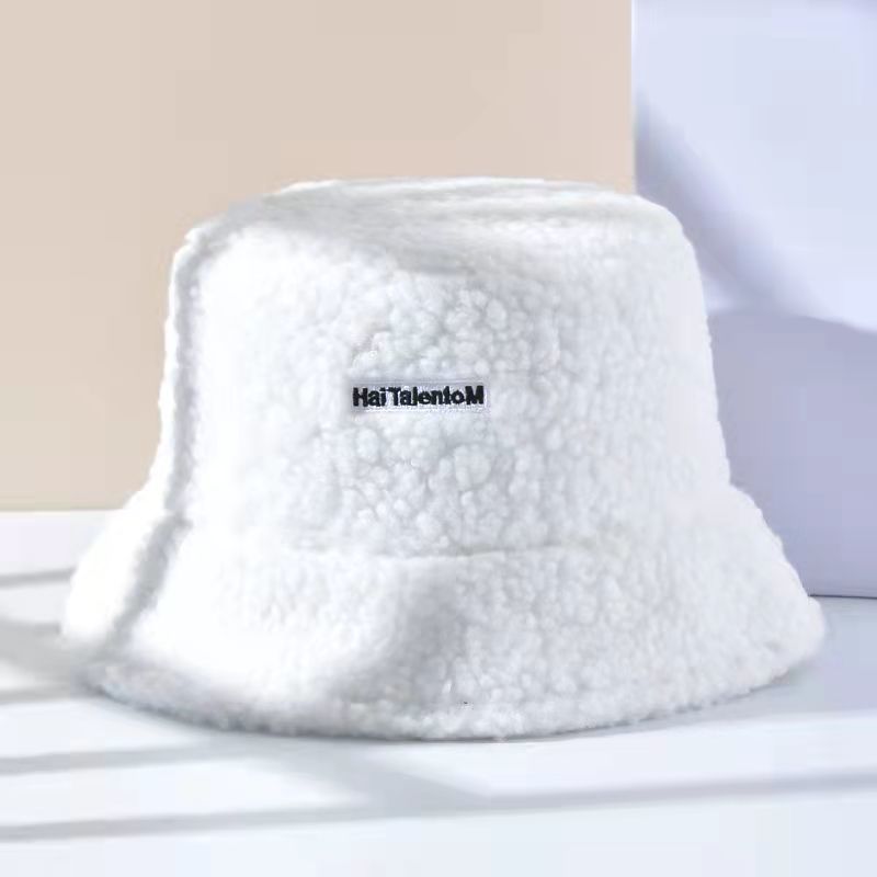 Faux Lamb Wool Fishermans Hat Trend Bucket Hats 4