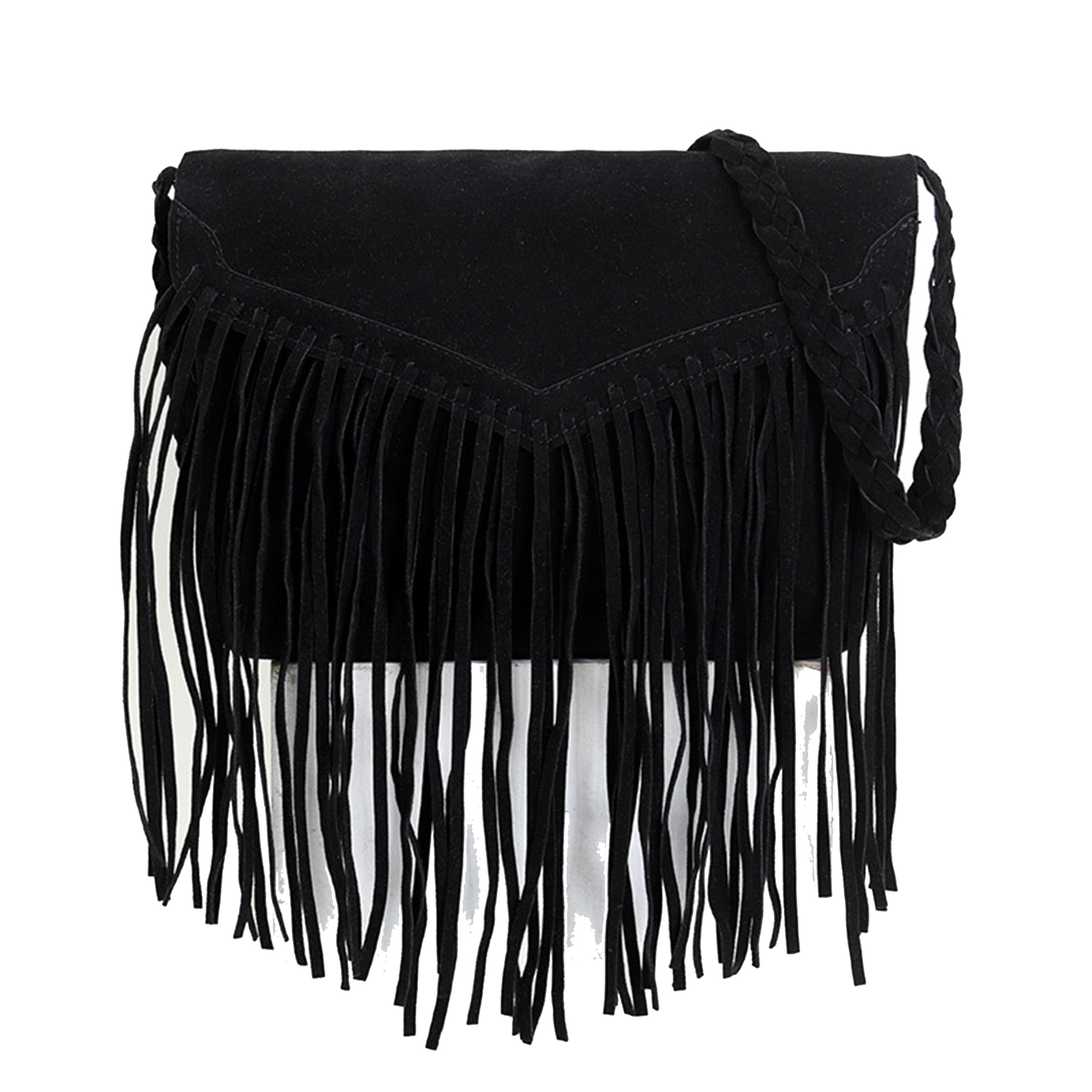 PU leather Fringed Female Shoulder Bag for woman 5