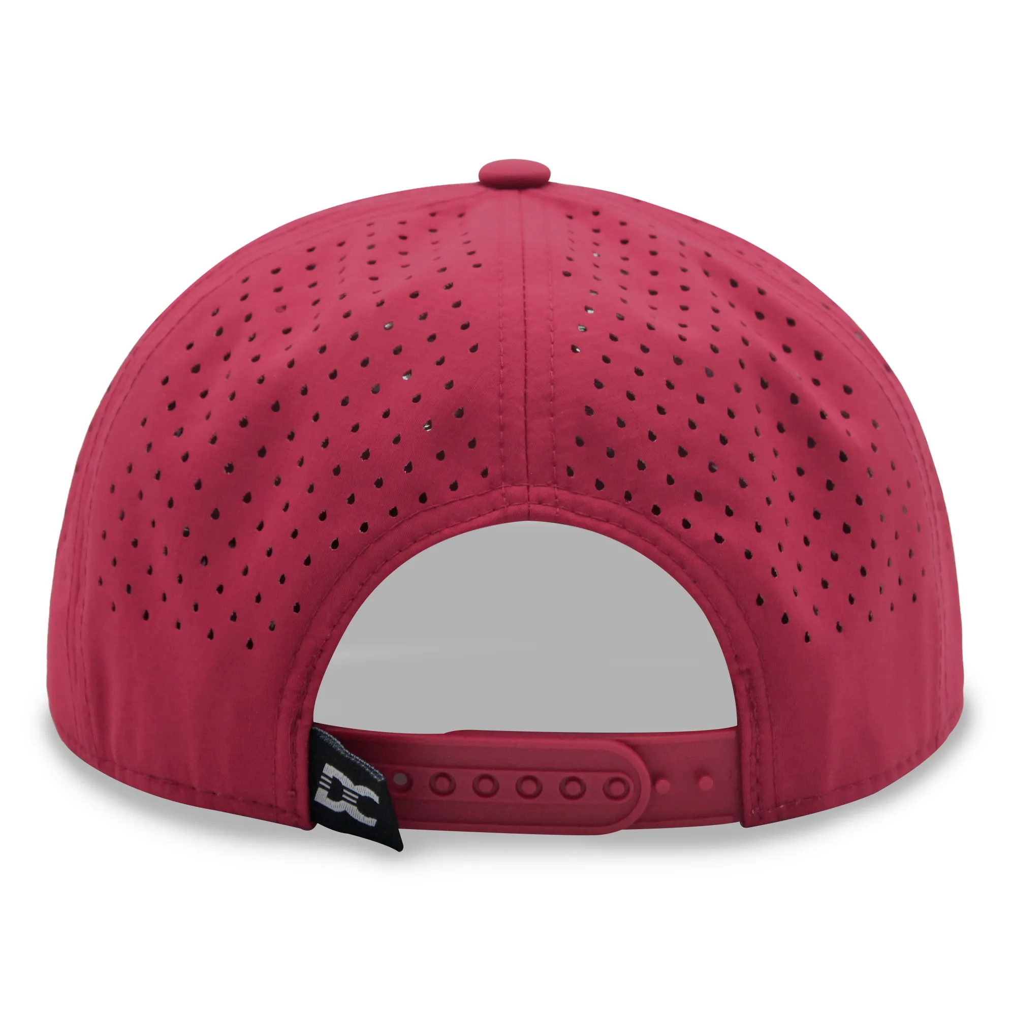 5 Panel Water Proof Nylon Hat w/Laser Cut Mesh Back