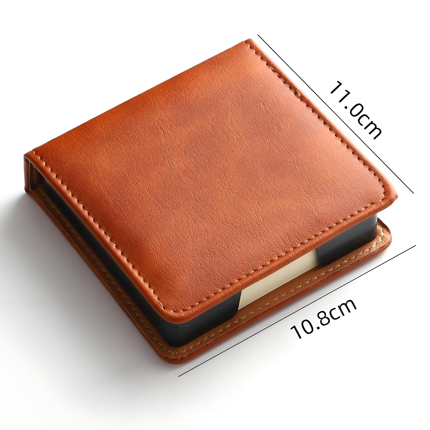 Innovative Imitation Leather Business Memo Storage Box 6