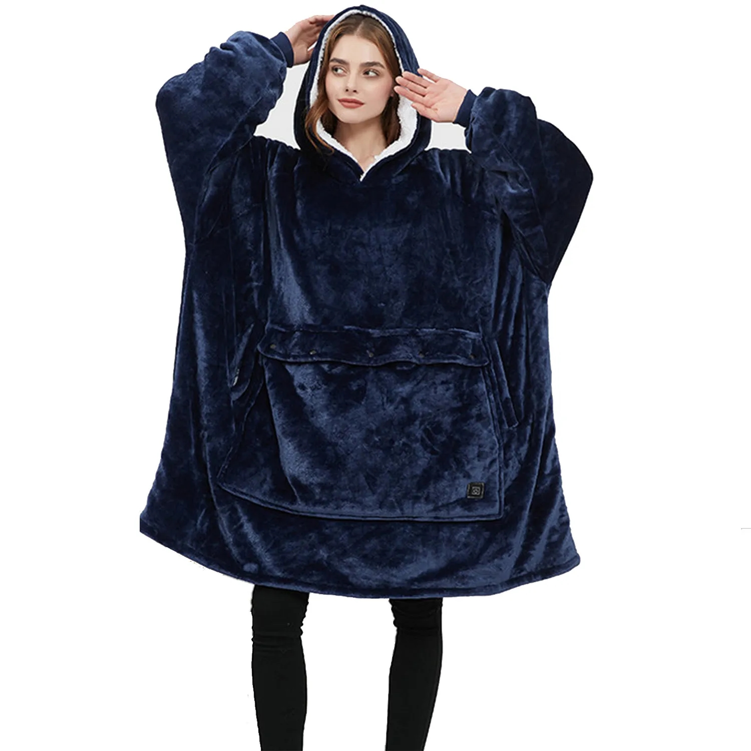 Usb Heated Wearable Blanket 1