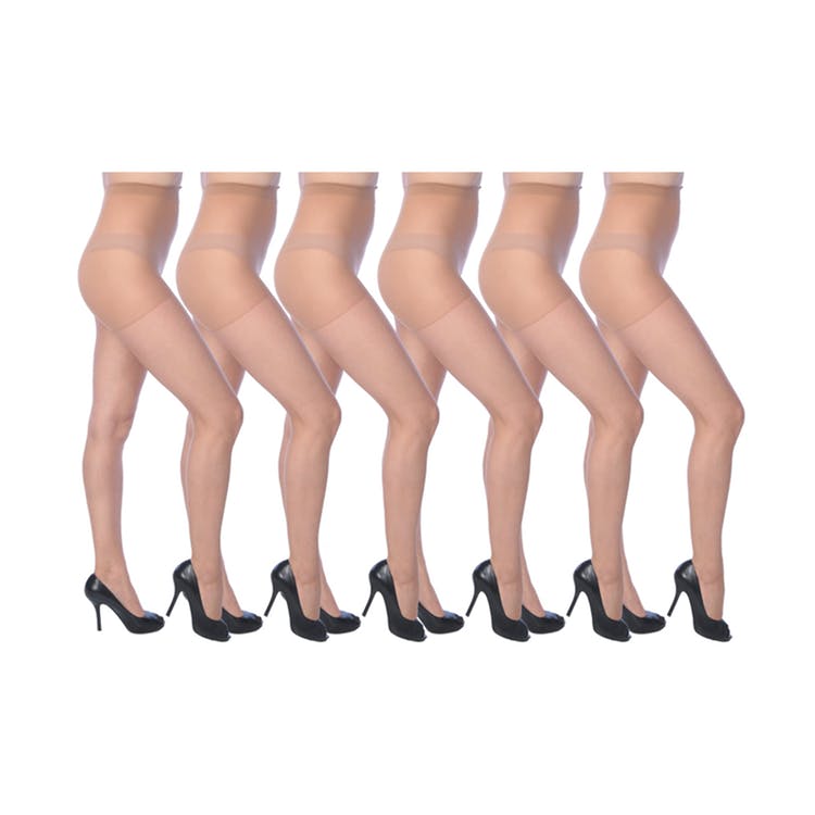 Comfort Ultra Sheer Pantyhose - Suntan Queens 2