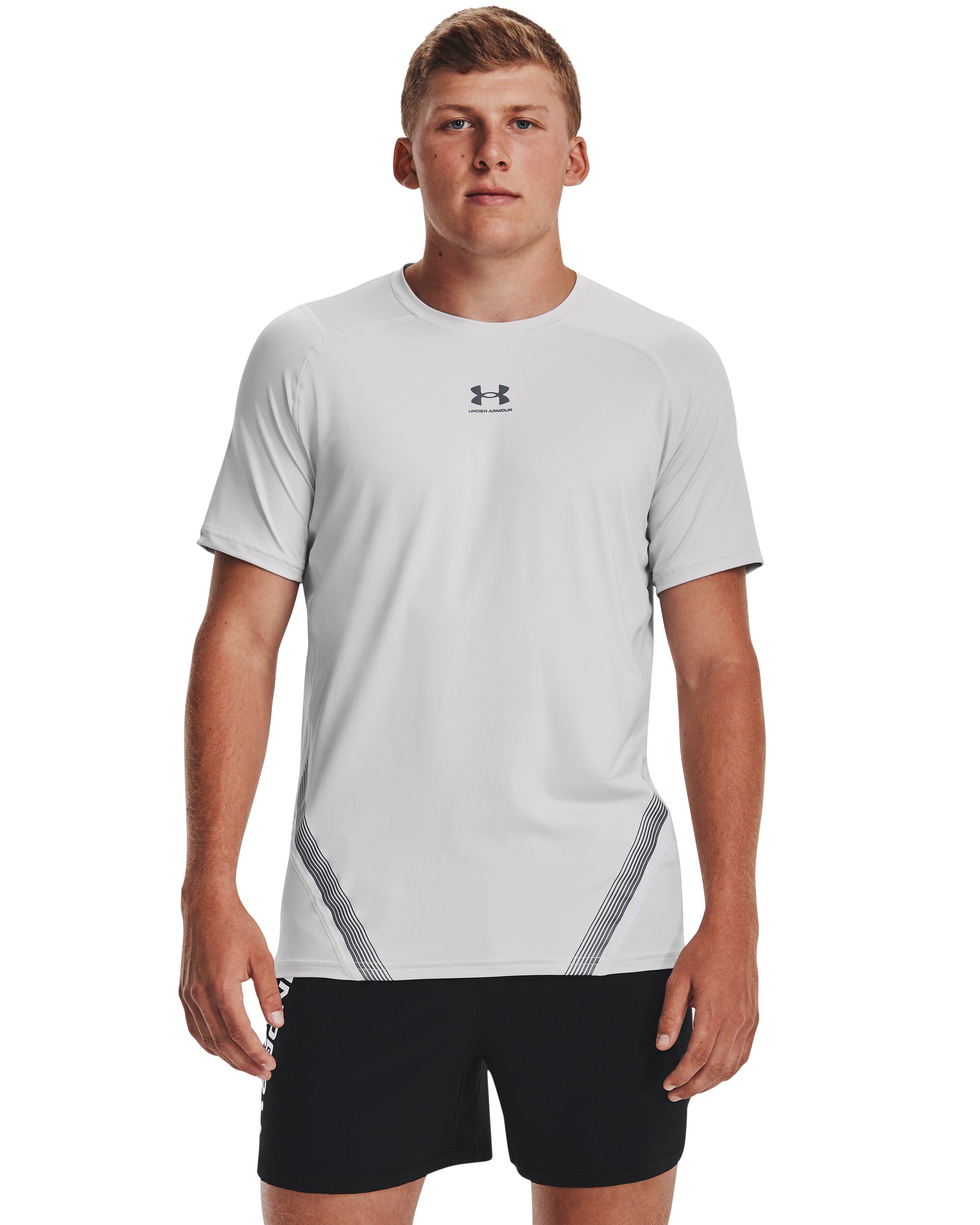 Men's HeatGear Fitted Short Sleeve  2
