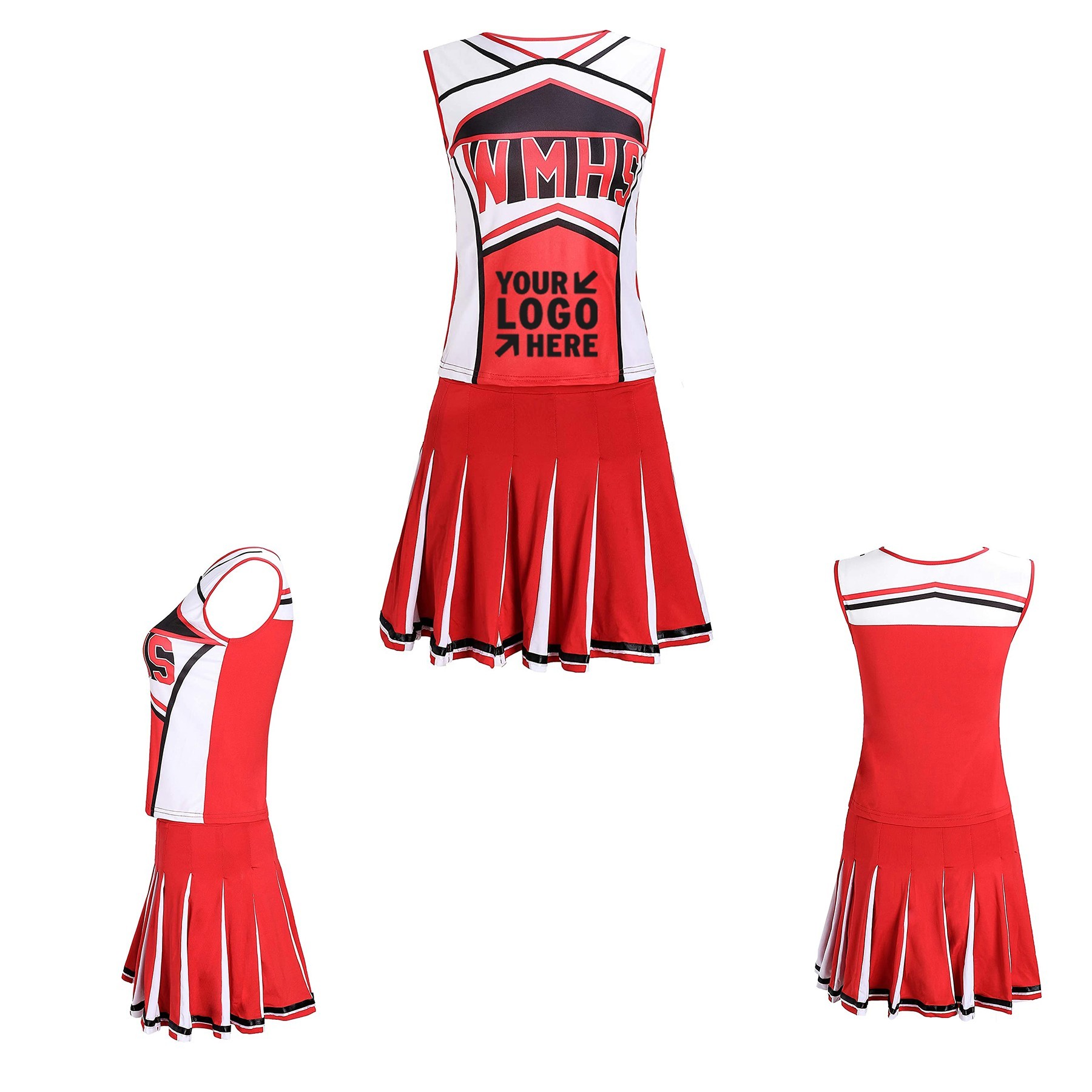 Size 110 Children's Size Women's Cheerleading Uniform 2