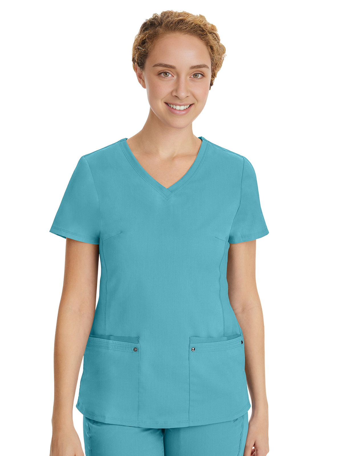 Healing Hands - HH Purple Label - Women's 2-Pocket Juliet Stylish V-Neck Top 82
