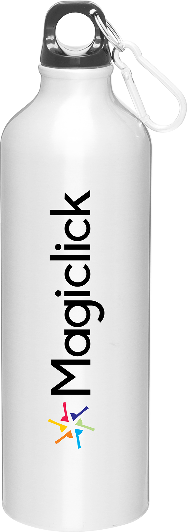 24 oz h2go aluminum classic, custom water bottle with logo imprint 8