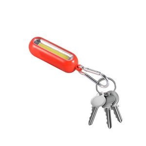 Compact Rectangle Flashlight Keychain With 3 Light Modes 9