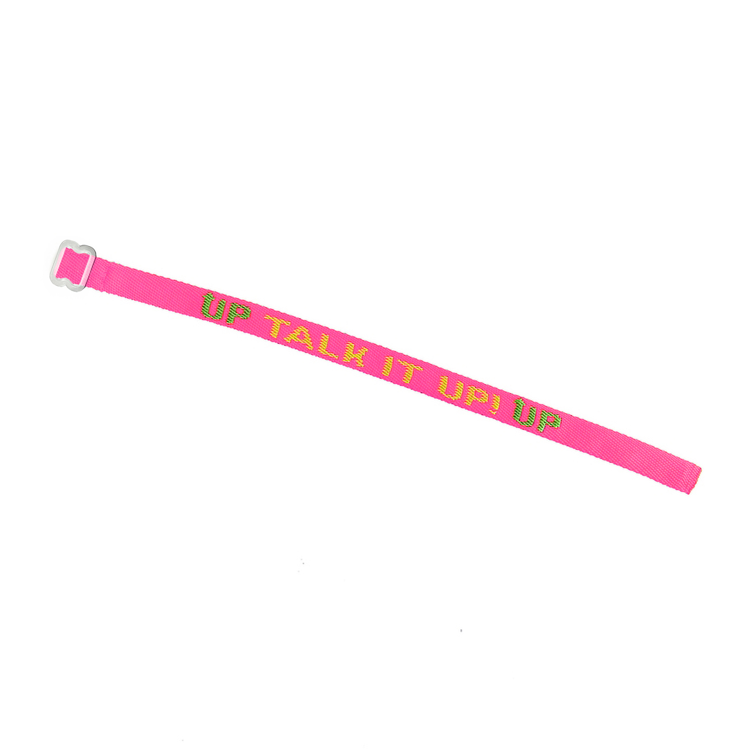 1" Woven Detachable Lanyard w/ Split Ring & Back Breakaway - "Select" Weave