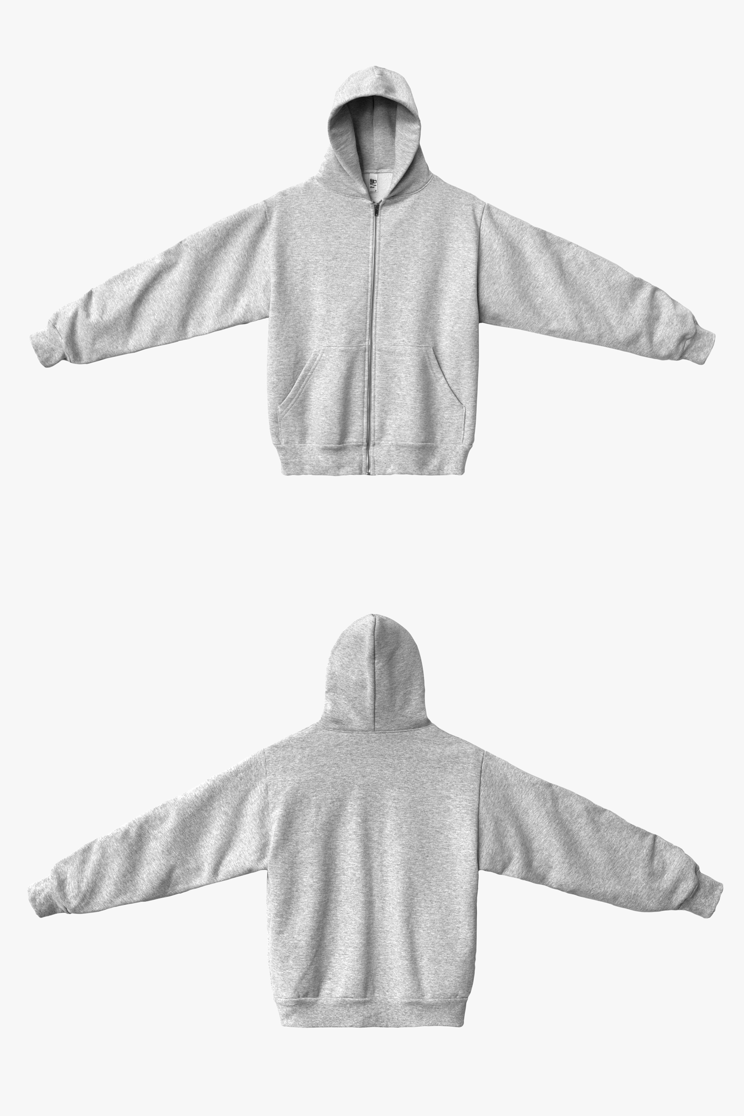 14 OZ HEAVY FLEECE ZIP UP 24