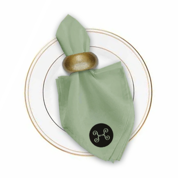 17 in. x 17 in. PolyPoplin™ Napkin (Thermal Transfer) 107