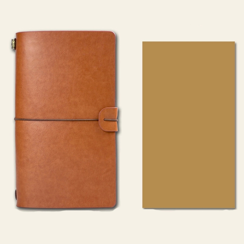PU Leather A6 Business Travel Journal Pocket Notebook 1