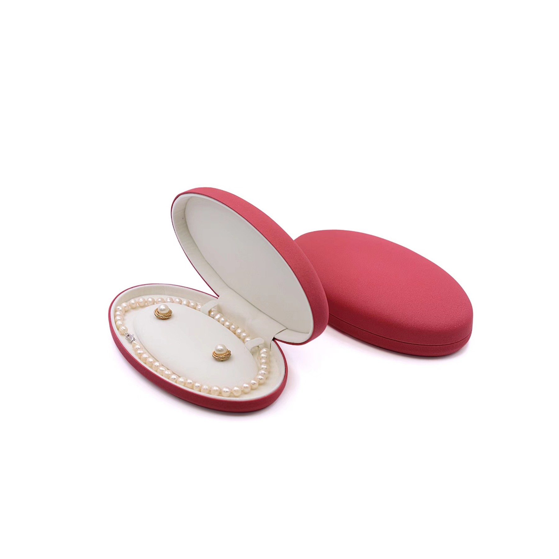 Oval Pearl Necklace Box 2