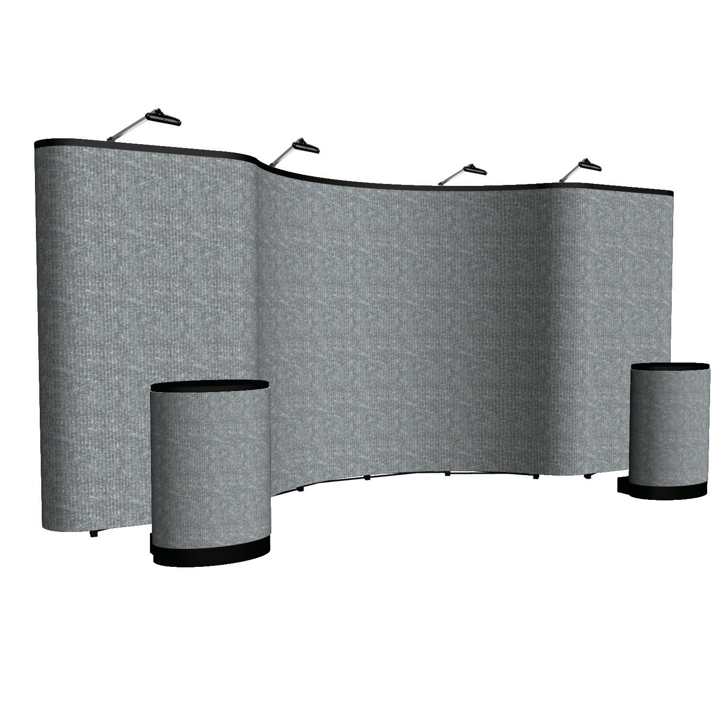 20' Combination ARISE Floor Display Kit (Fabric) 2