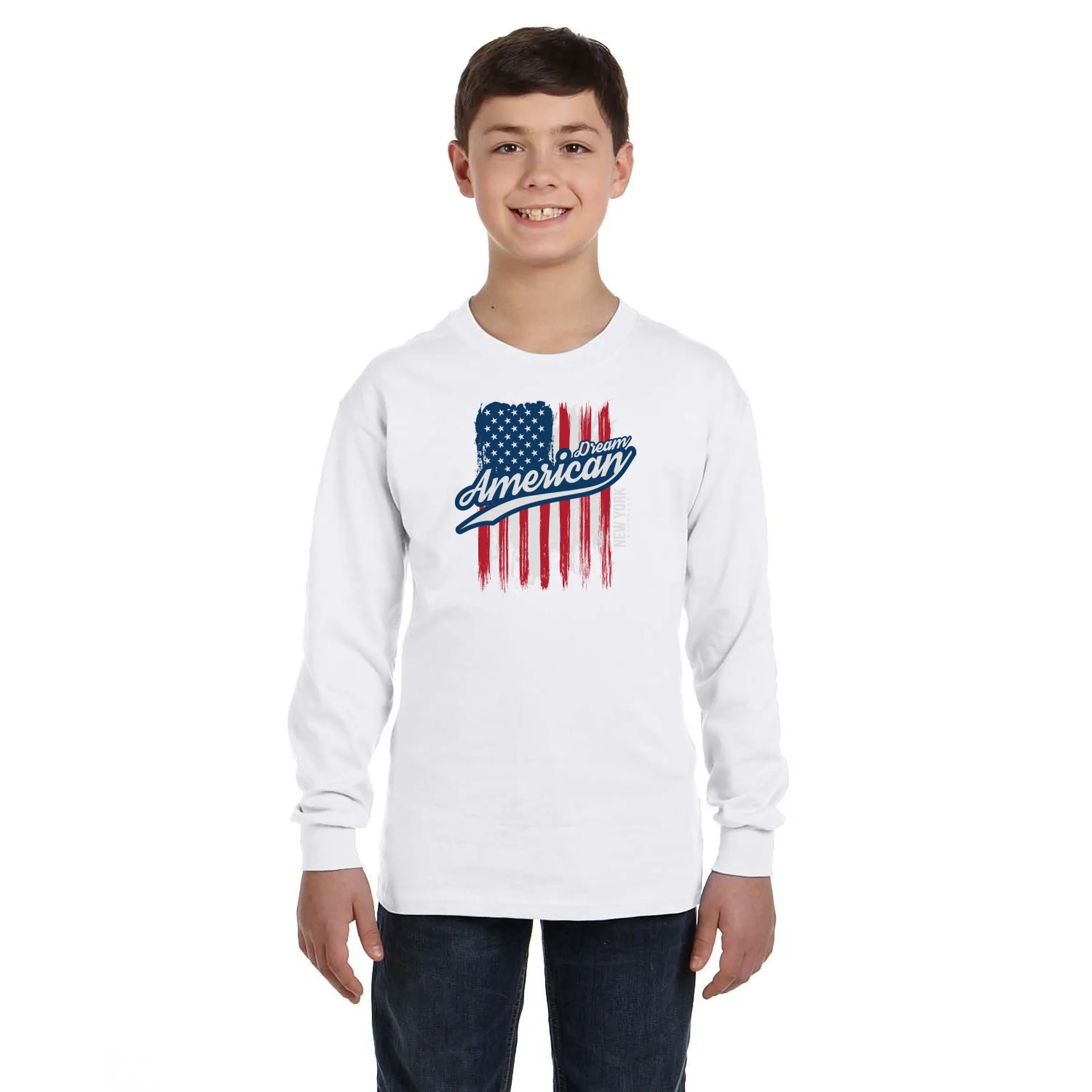 Gildan Heavy Cotton Youth Long Sleeve T-Shirt 3