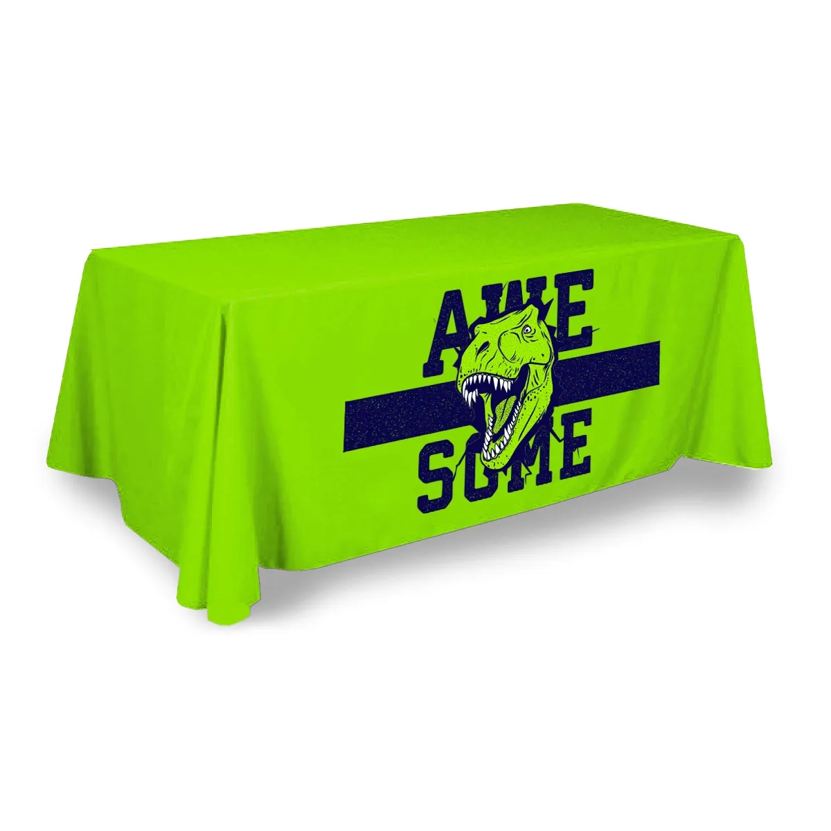 72" x 156" Custom Plastic Rectangular Table Cover 1