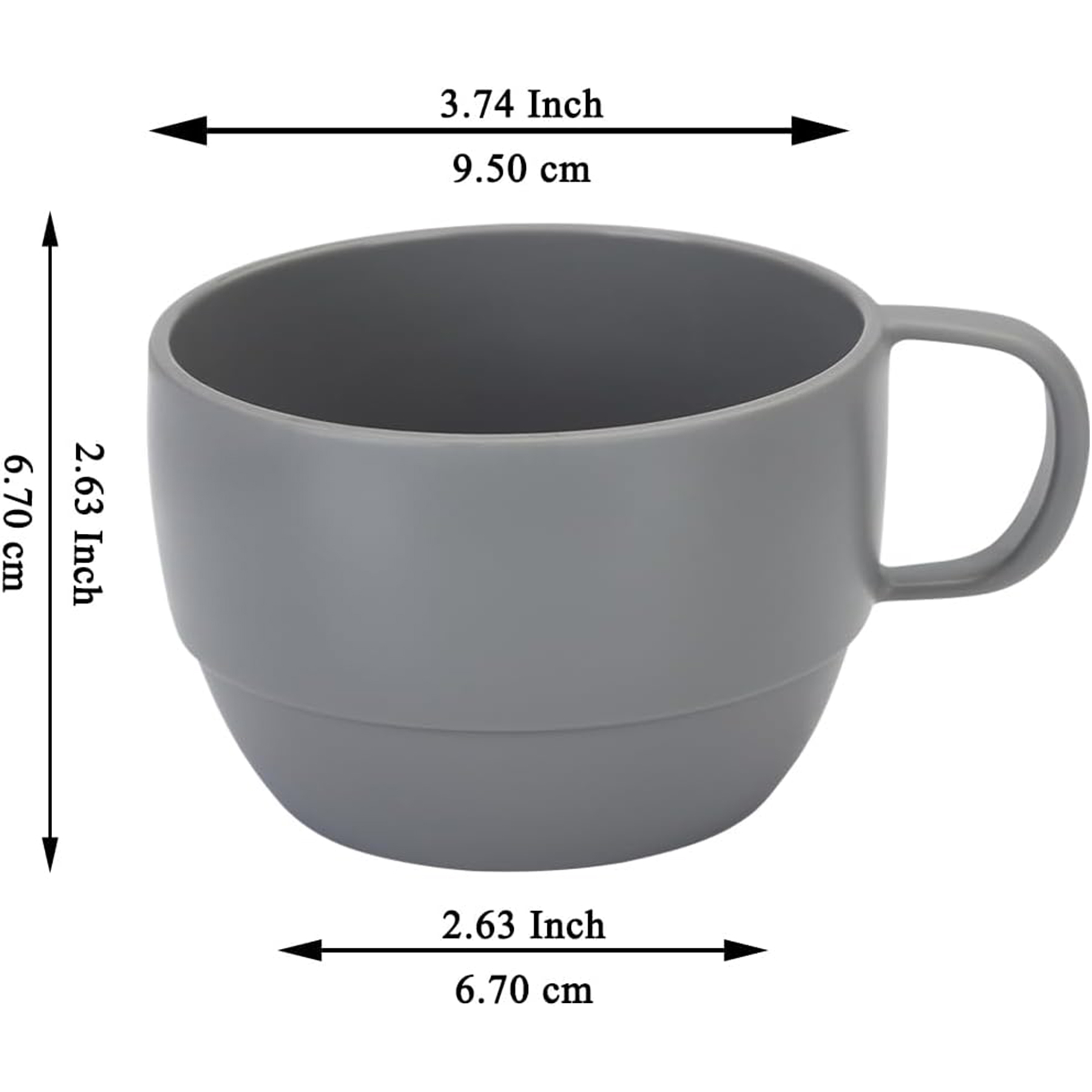Coffee Mugs Set of 6 2