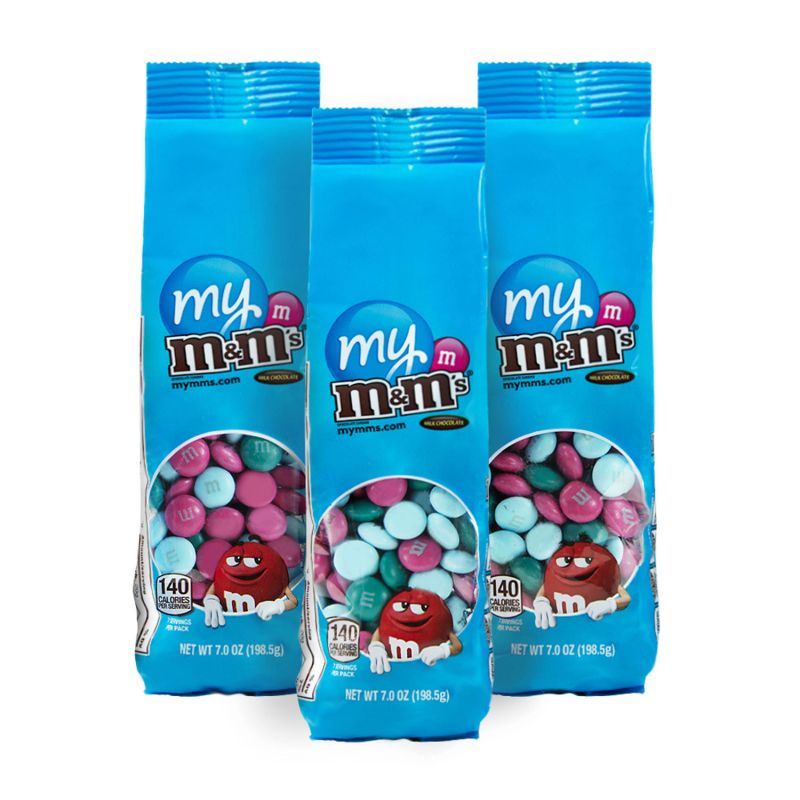 7 oz. Color Choice M&M'S® Bag - Set of Three 3