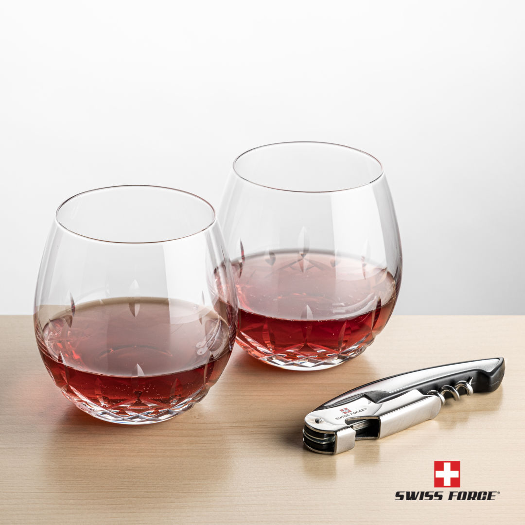 Swiss Force® Opener & Templeton Stemless Wine 2
