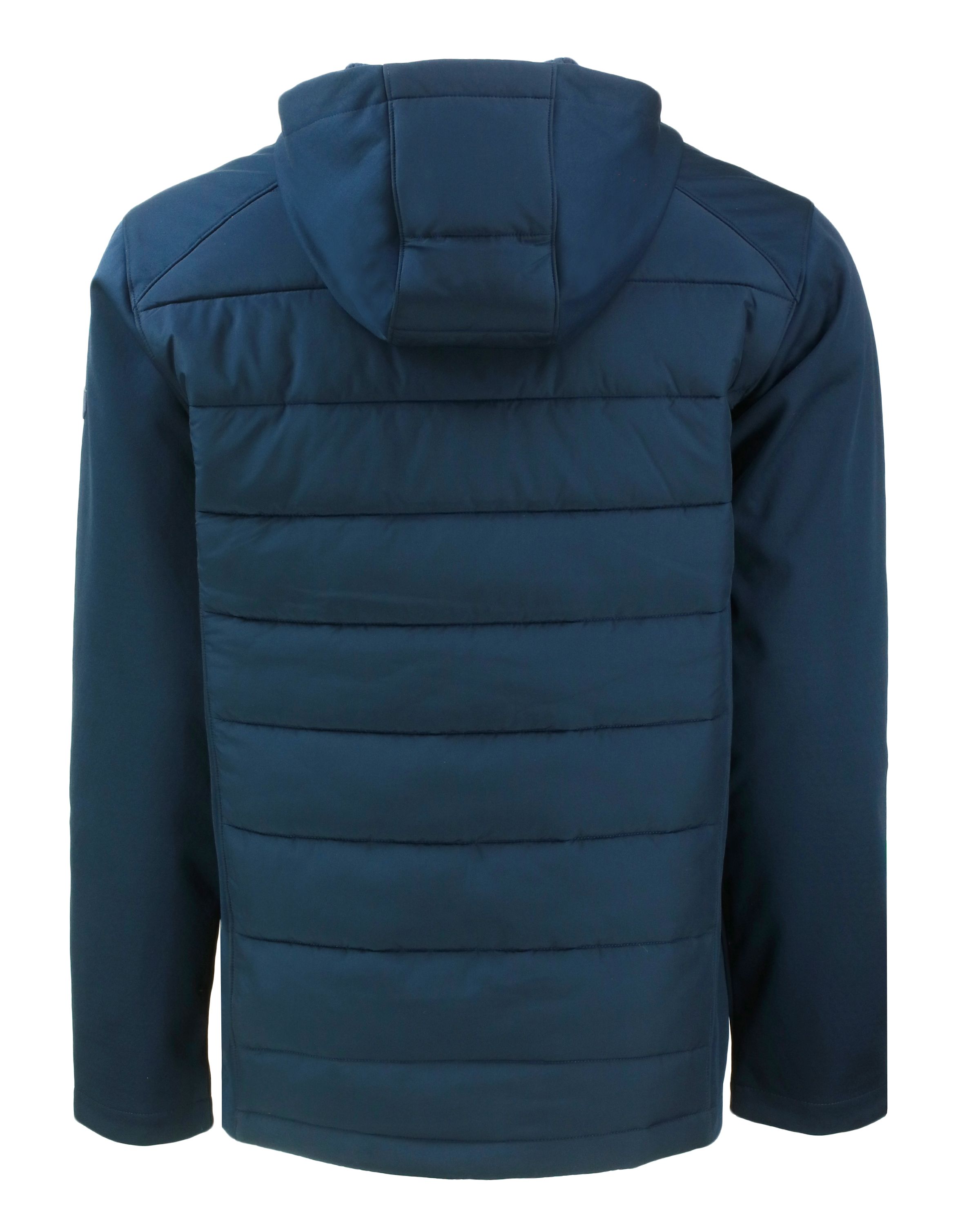 Cutter & Buck Evoke Epic Versatility Recycled Hybrid Softshell Mens Big & Tall Full Zip Hooded Jacket Big & Tall 5