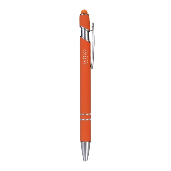 Metal Ballpoint Pen With Color Stylus Tip 5