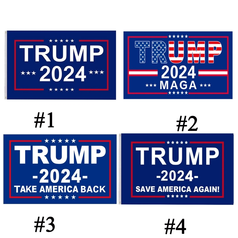 3x5 Feet Trump Flag 2024 President Election Banner 1