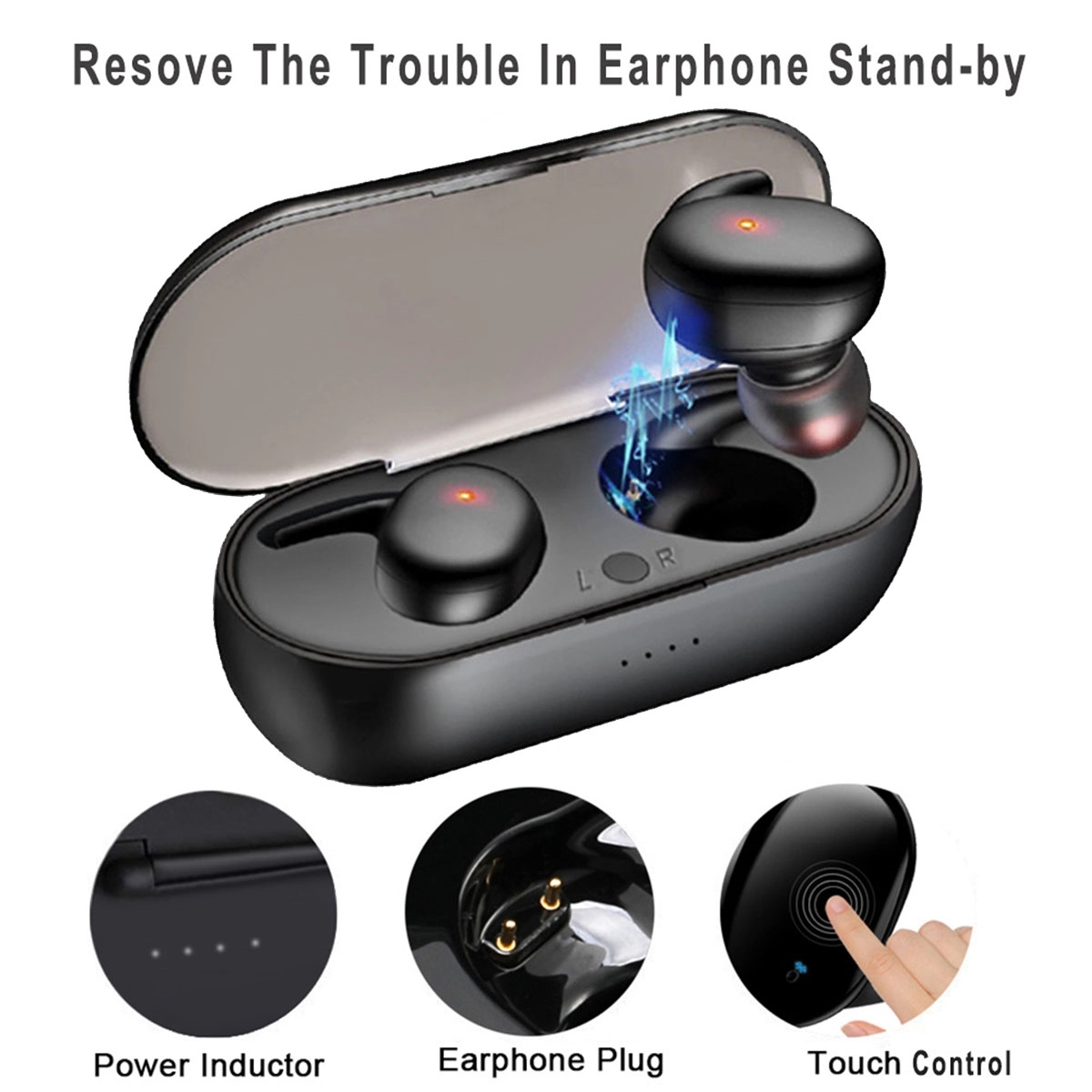 Wireless Earbuds With Charging Case 2