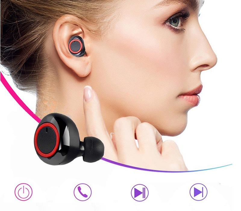 Wireless Bluetooth 5.0 IPX4 TWS Earbuds 6