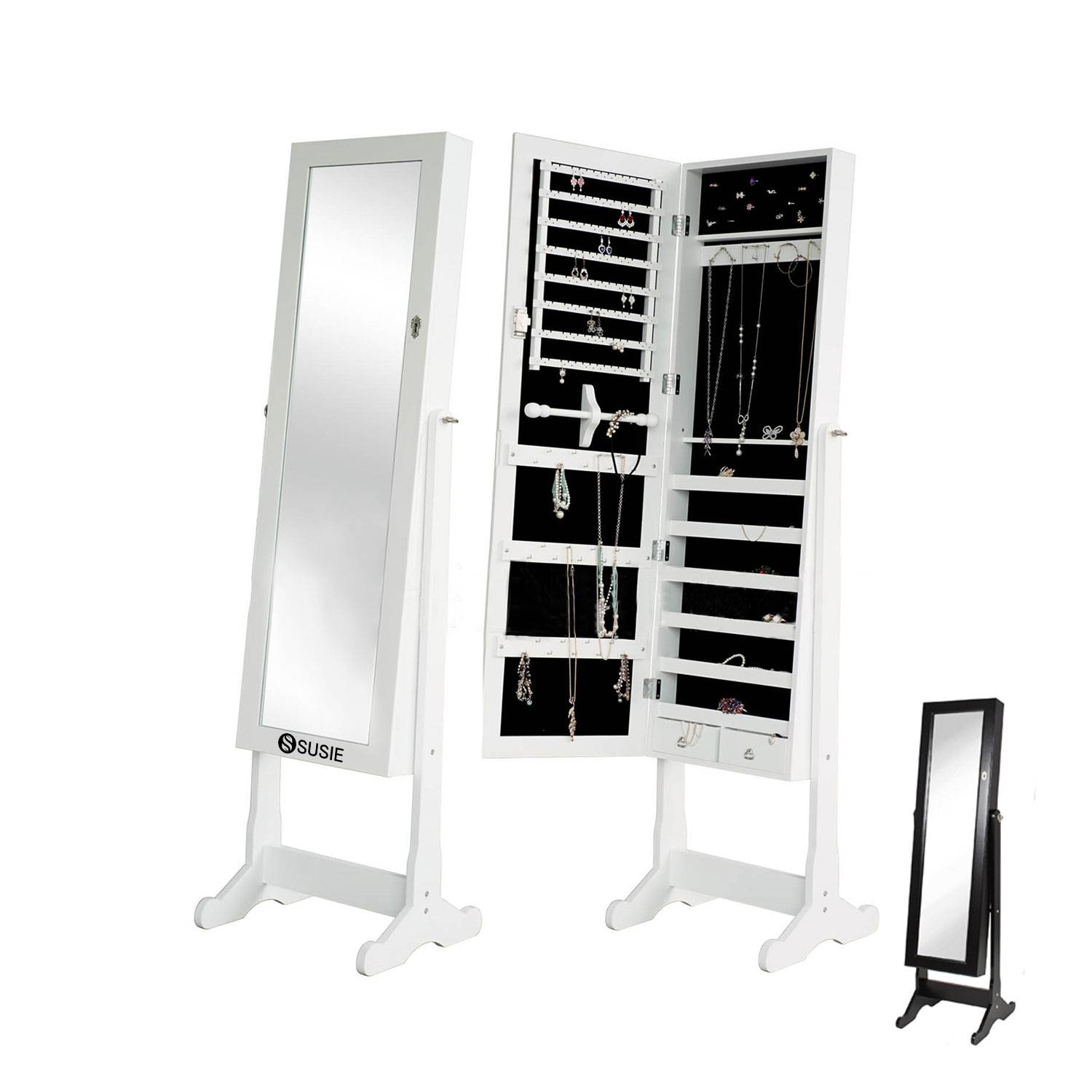 Mirror Jewelry cabinet 4