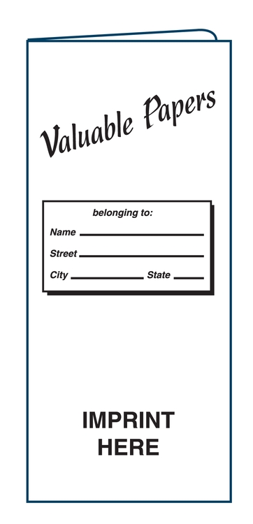 Valuable Papers Document Folder 1