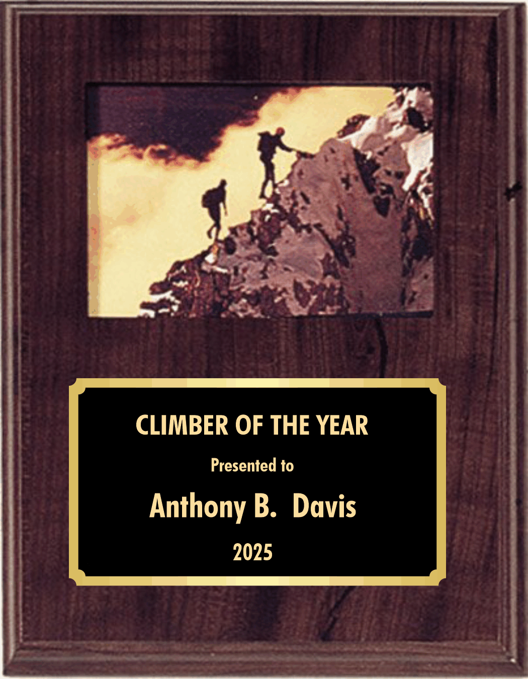 Slide in Picture Plaque 5
