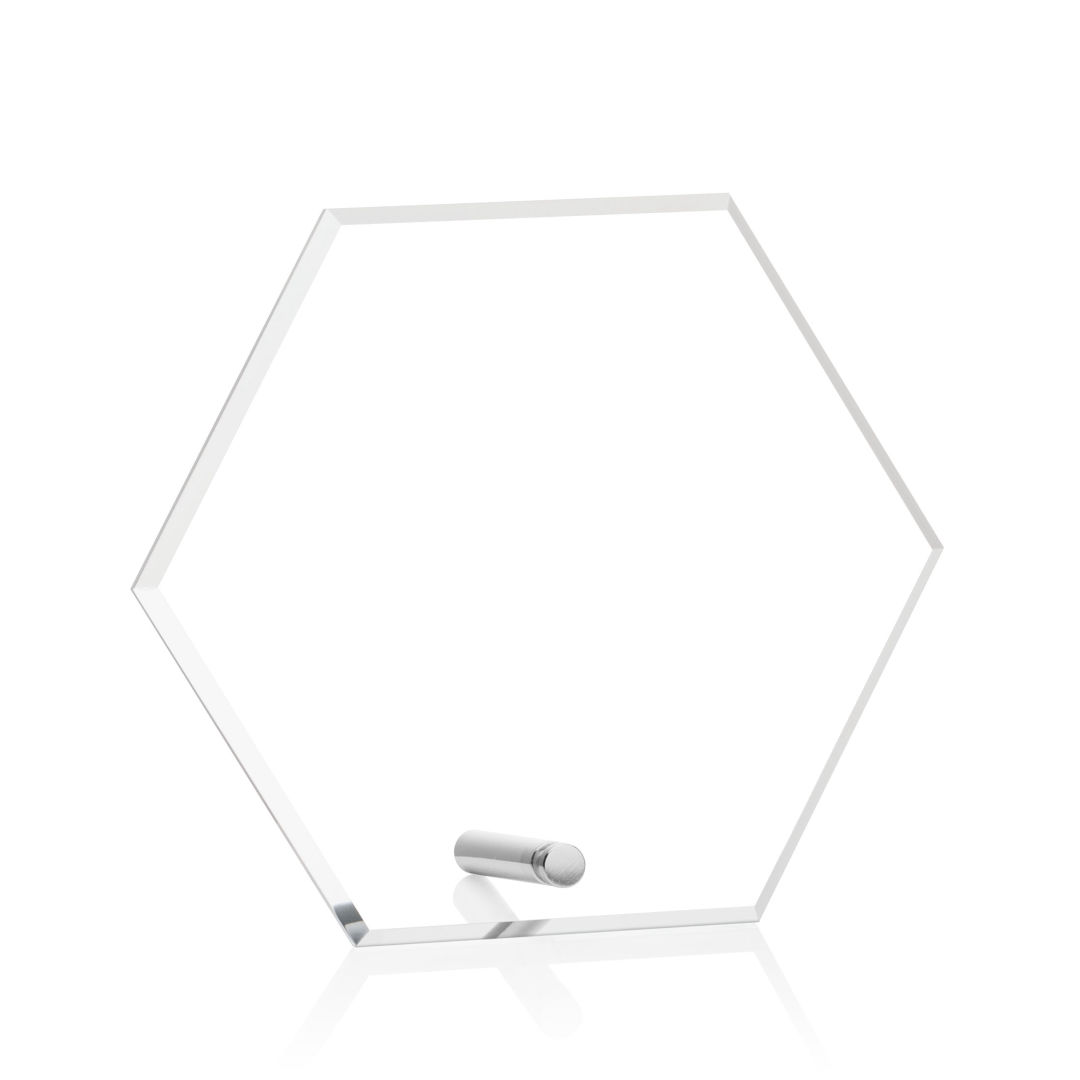 Polaris Hexagon VividPrint™ Award - Silver 3