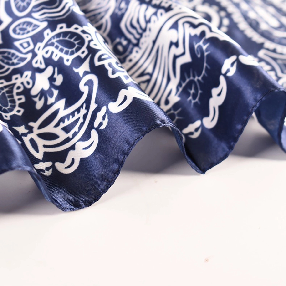 35.5 Inches Satin Head Scarf Bandana 1