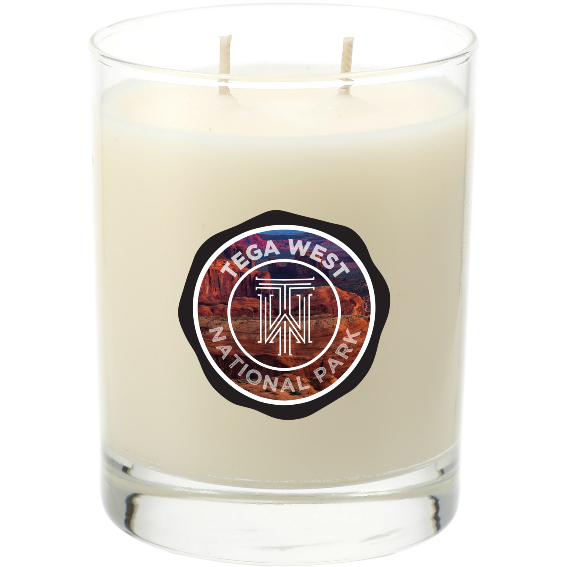 Minted Lavender and Sage 11 oz Glass Jar Candle 3