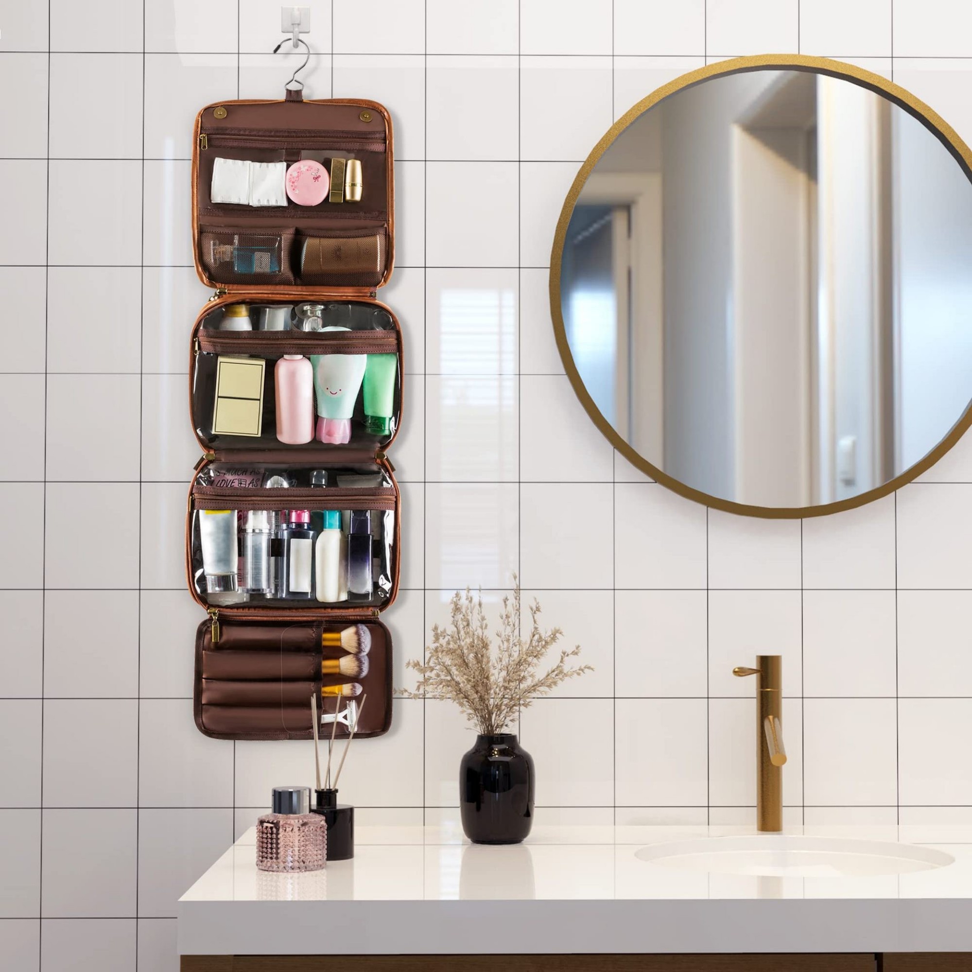3-in-1 Hanging Toiletry Bag 2