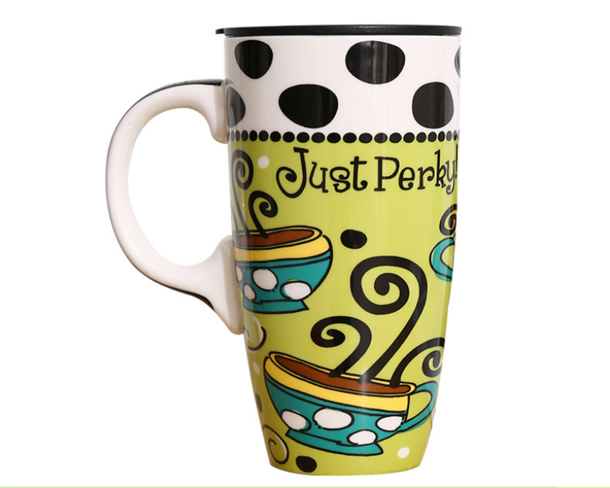 Creative gift ceramic cup 4