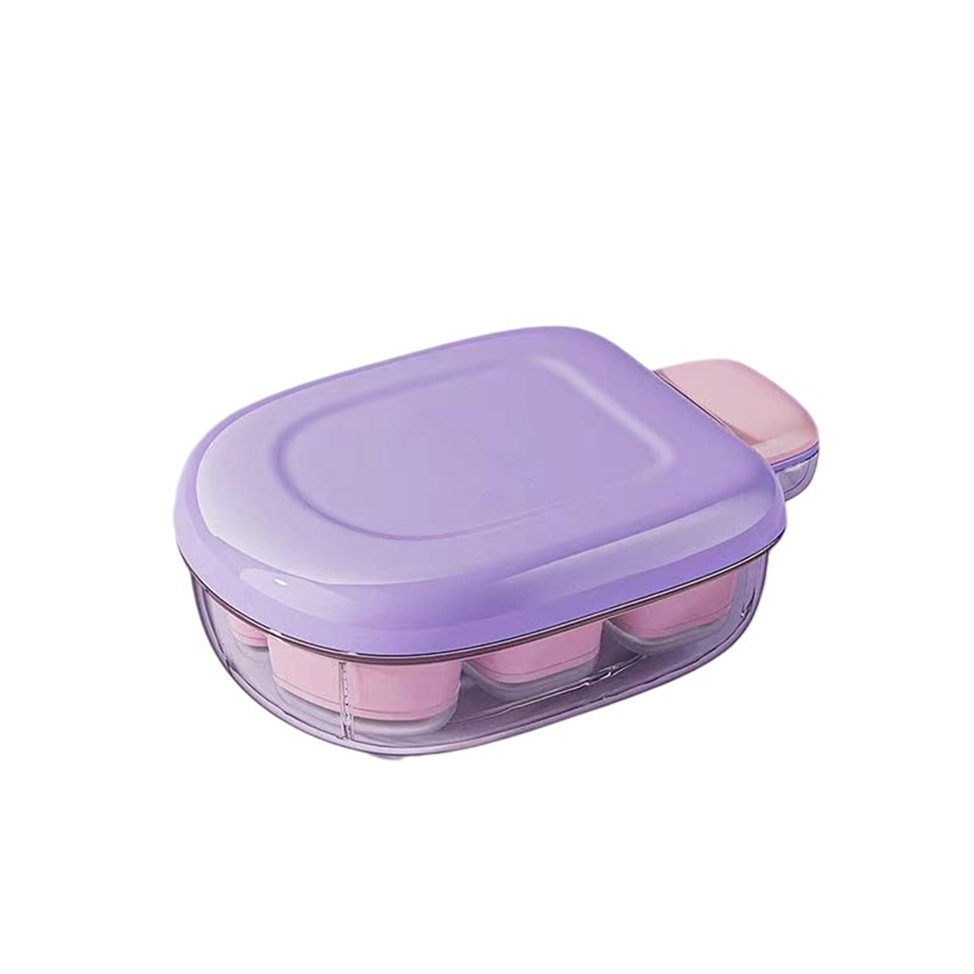 Mini One-Press Ice Cube Tray 3