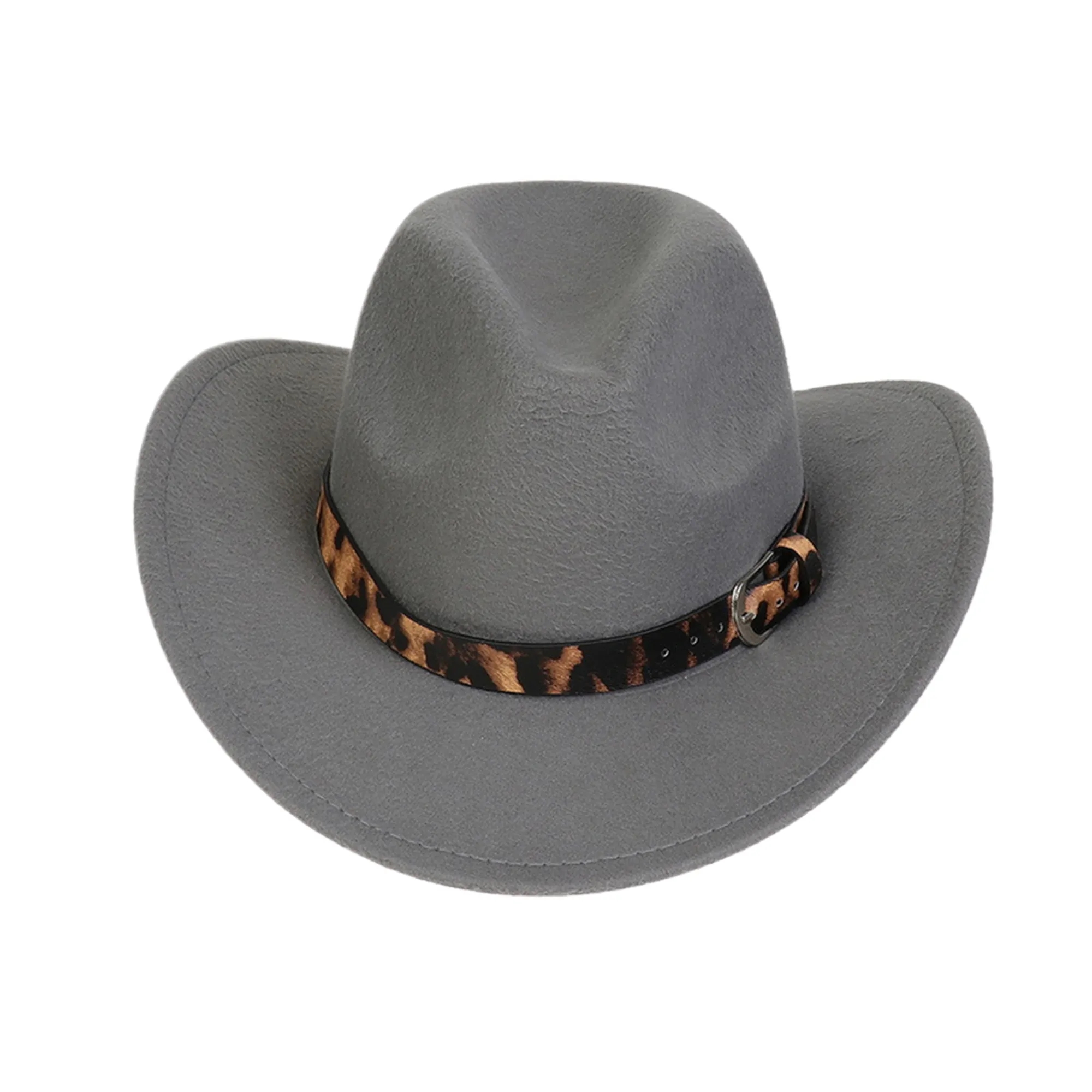 MOQ50 Wool Felt Jazz Retro Tide Hat 7
