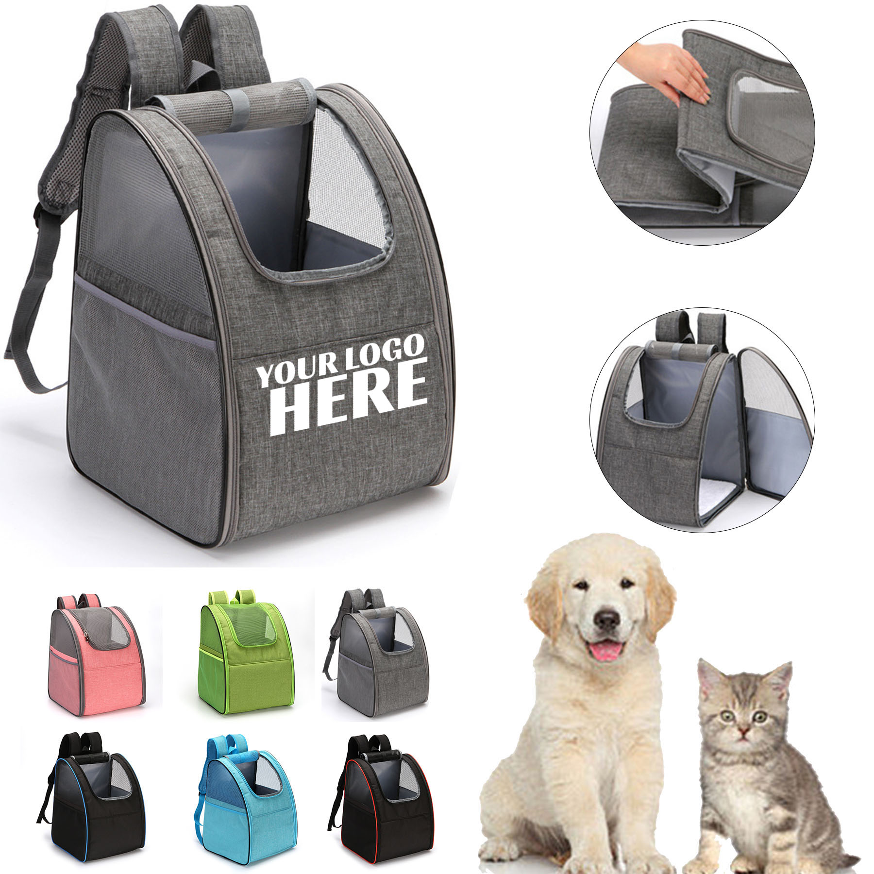 Breathable Pet Carrier Backpack 1