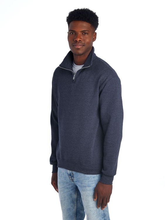 JERZEES NuBlend® Unisex Quarter-Zip Cadet Collar Sweatshirt, custom hoodie or sweatshirt with logo imprint 28