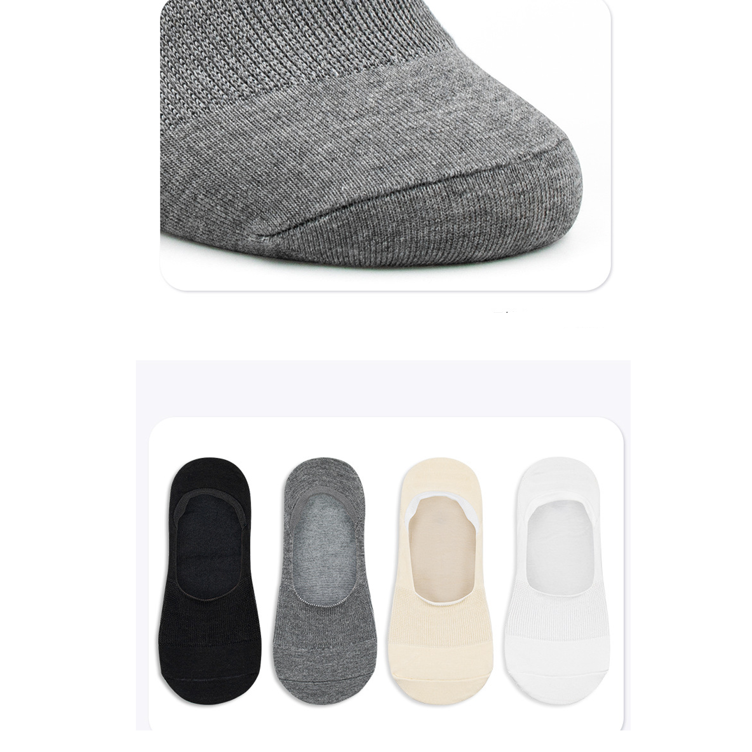 Low-Cut Cotton Socks 6