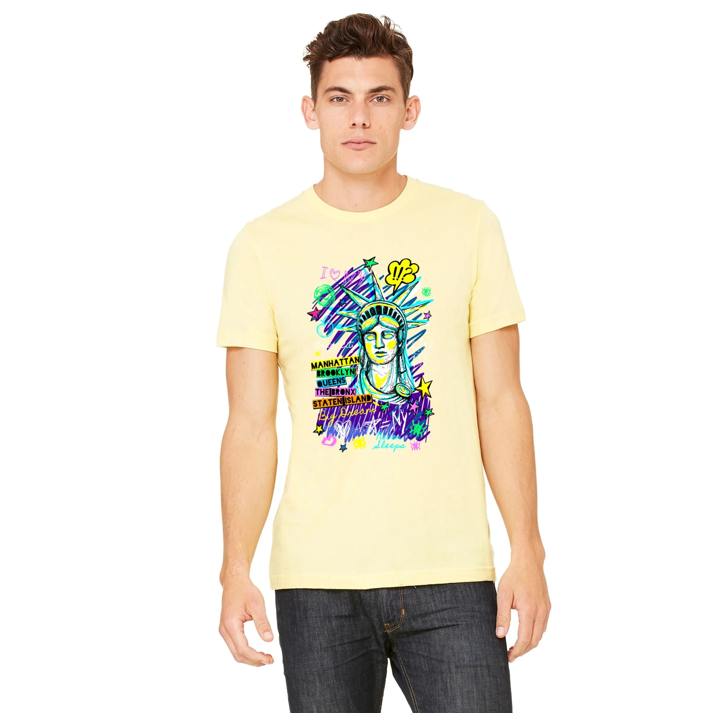 Bella + Canvas Unisex Jersey Short-Sleeve T-Shirt 59