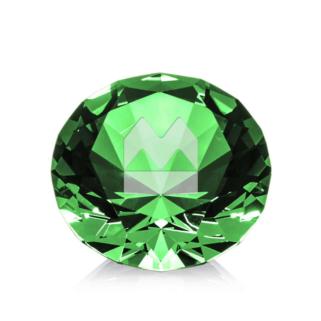 Optical Gemstone Award - Emerald 2