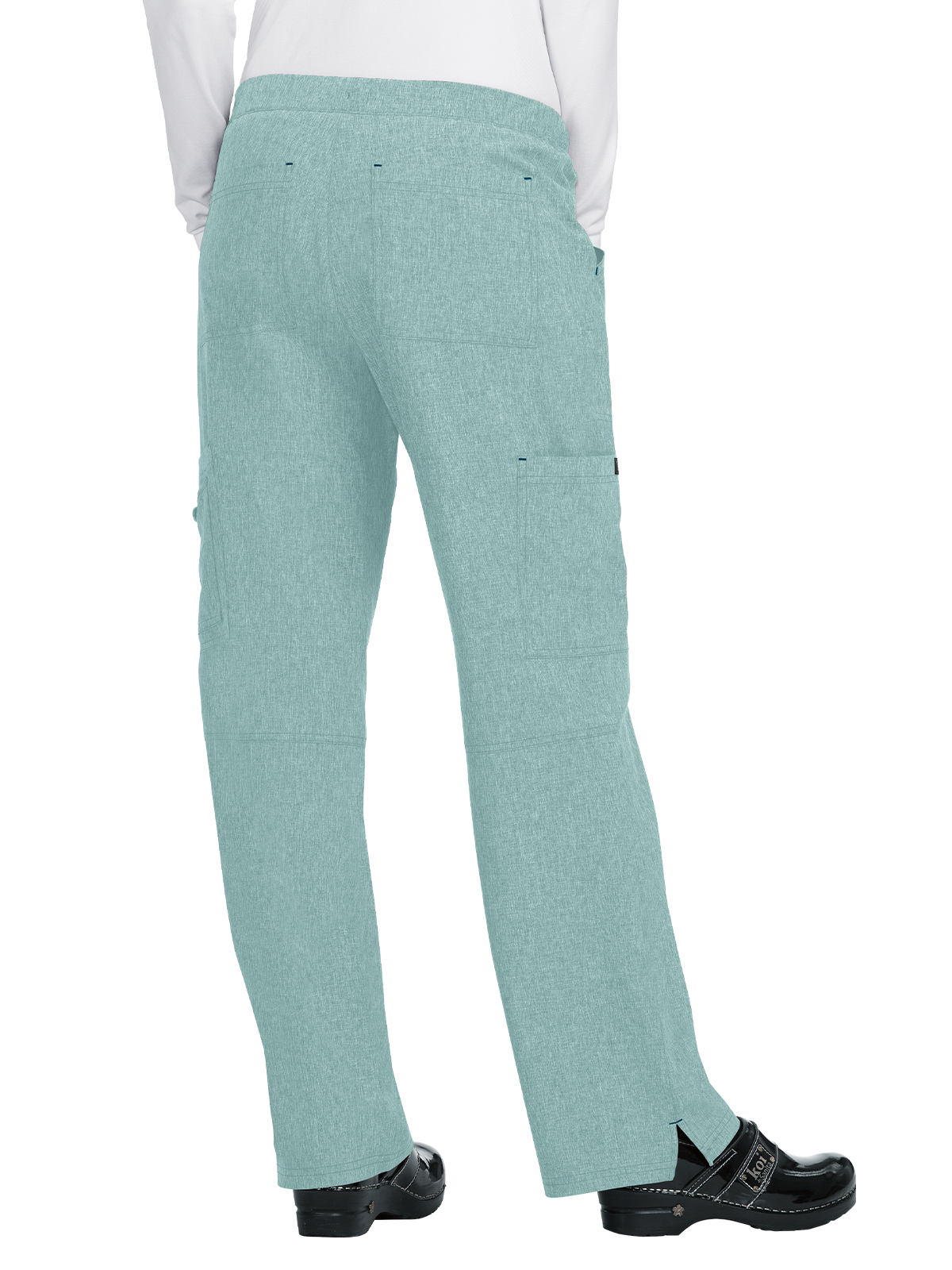 koi - Basics - Women's Eight-Pocket Stretch Cargo Holly Pant 33